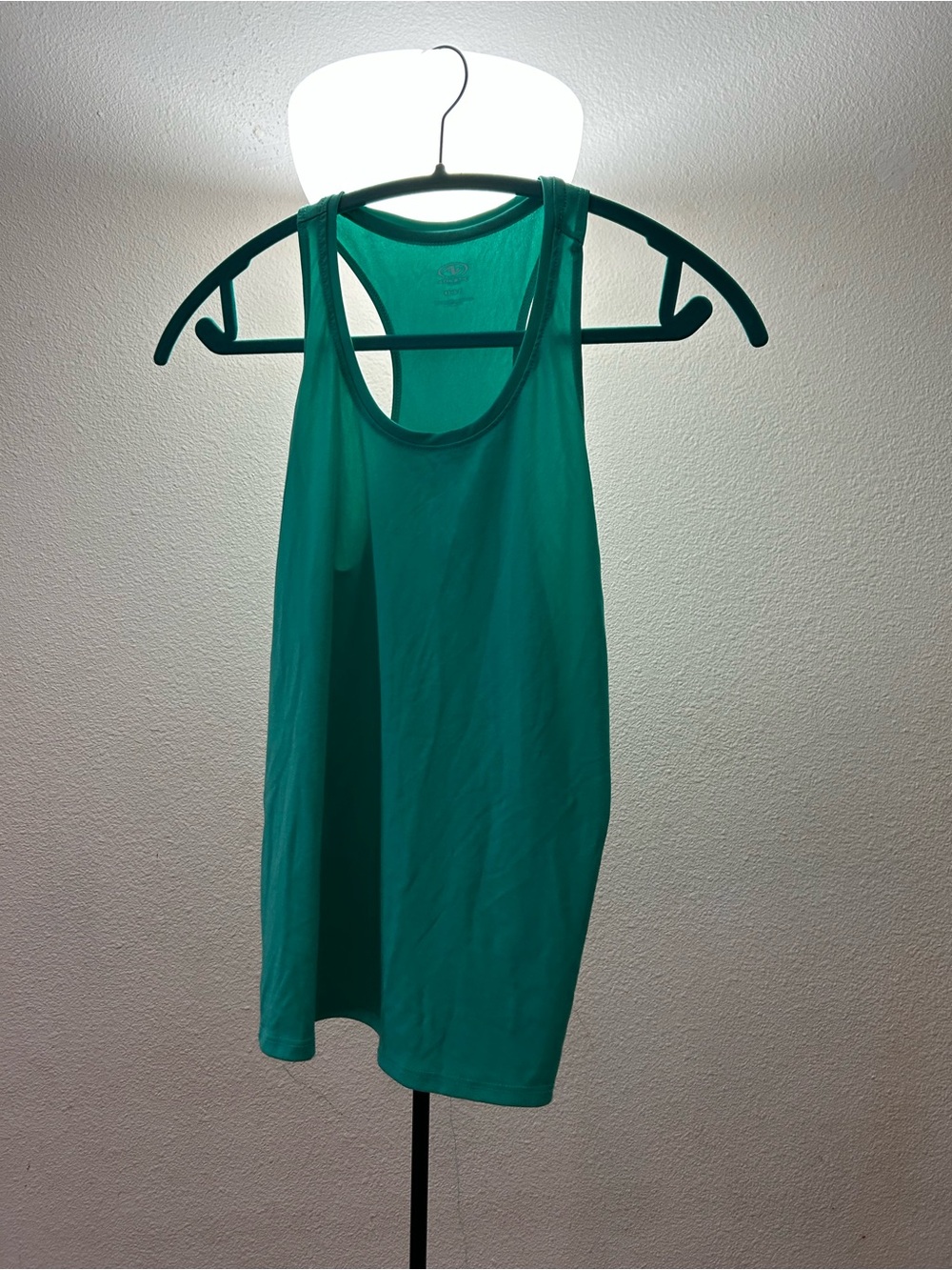 Athletic Works Teal Racerback Tank Top